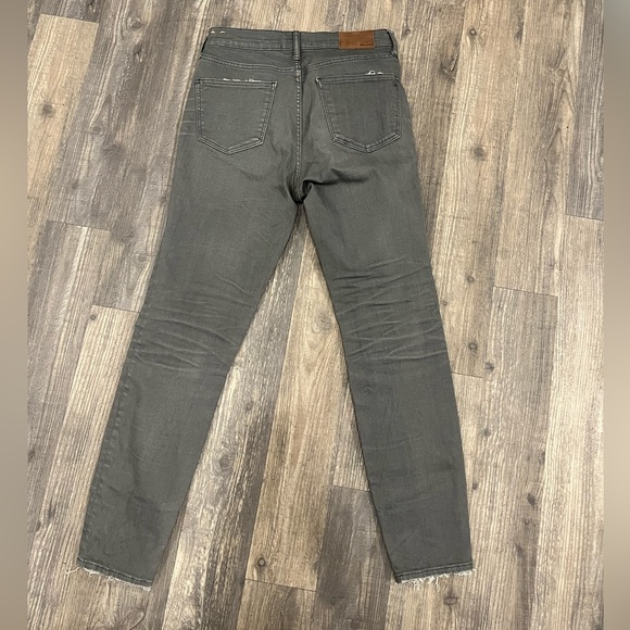 Madewell High Riser Gray Jeans - Picture 3 of 8